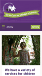 Mobile Screenshot of elyandcaerauchildrenscentre.co.uk